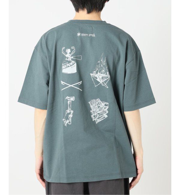 JOURNAL STANDARD relume「SNOW PEAK / スノーピーク 別注 &rdquo;GEAR&rdquo; プリントTシャツ」|Tシャツ・カットソー|