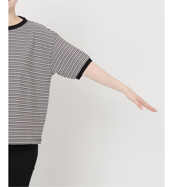 JOURNAL STANDARD「【STAR＆STRIPE】マルチボーダーリンガーT」|Tシャツ・カットソー|