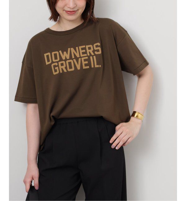 JOURNAL STANDARD relume「ヴィンテージフロッキーロゴTEE」|Tシャツ・カットソー|ブラウン