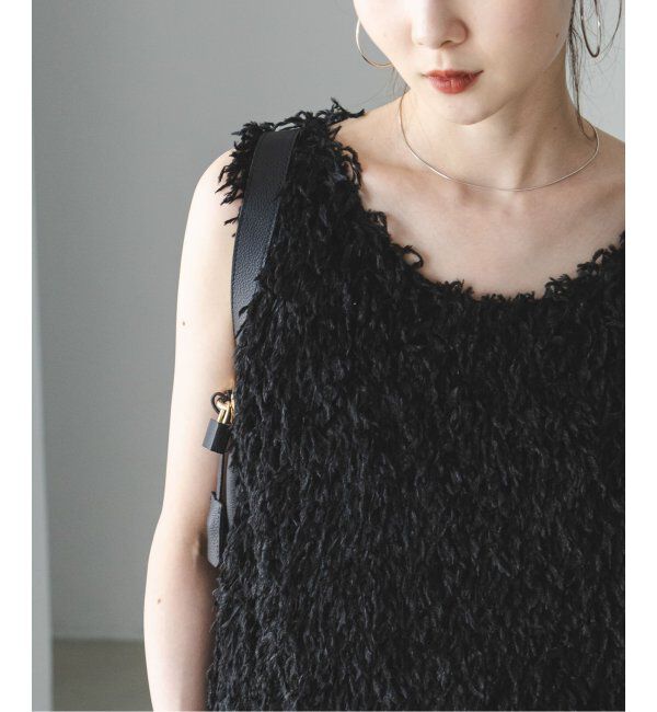 NOBLE「フェザーヤーンタンクトッププルオーバー」|シャツ・ブラウス|