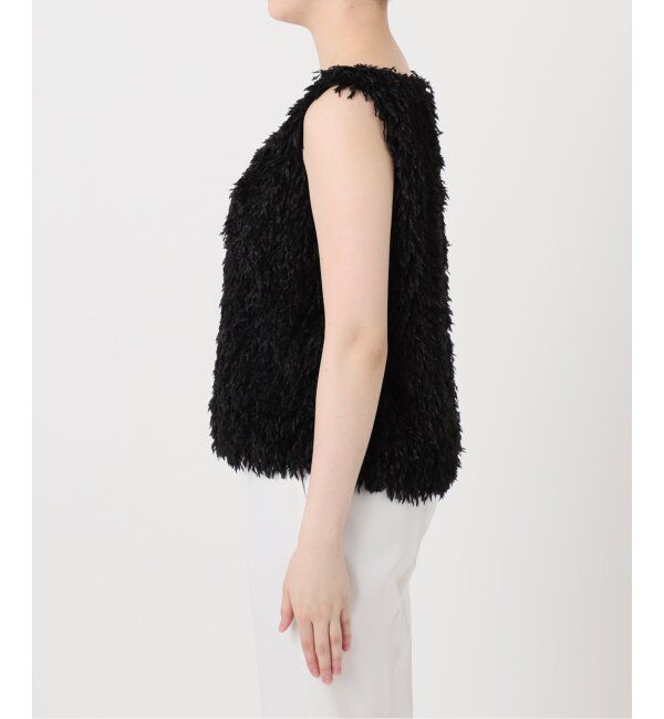 NOBLE「フェザーヤーンタンクトッププルオーバー」|シャツ・ブラウス|