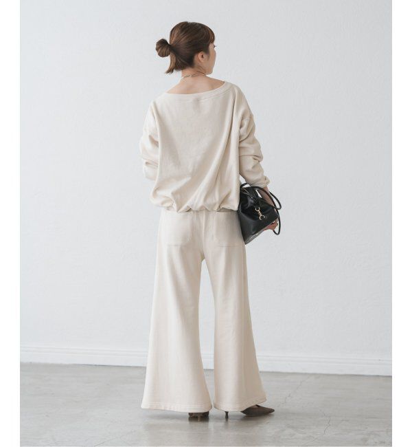 NOBLE「スビンコットンスウェットパンツ」|スラックス|