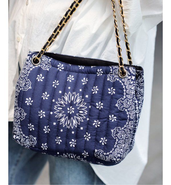 FRAMeWORK「MALUS/マリュス バンダナキルティングショルダーBAG」|ショルダー・メッセンジャー|