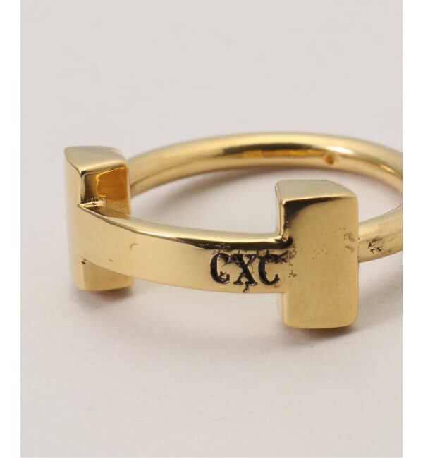 NOBLE「CXC/シーエックスシー リング(ゴールド)」|リング|