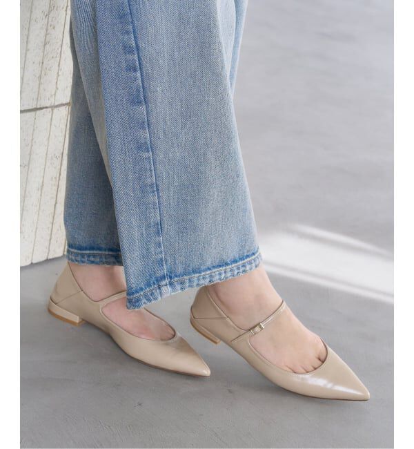  「《追加》ポインテッドワンストラップフラット」|その他|