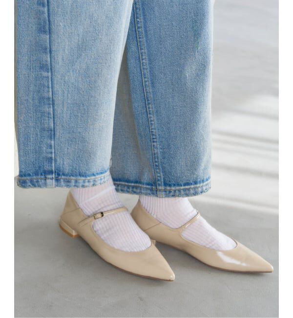  「《追加》ポインテッドワンストラップフラット」|その他|