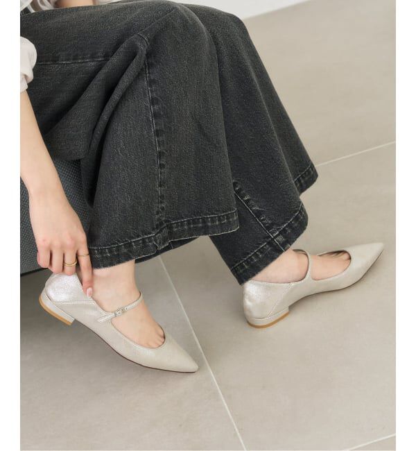  「《追加》ポインテッドワンストラップフラット」|その他|