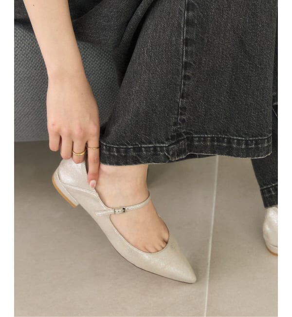  「《追加》ポインテッドワンストラップフラット」|その他|