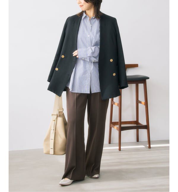  「3.5cmメタルラインウェッジ」|パンプス|