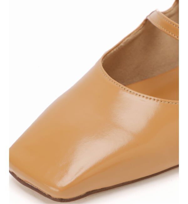  「《追加》スクエアWストラップメリージェーン」|パンプス|