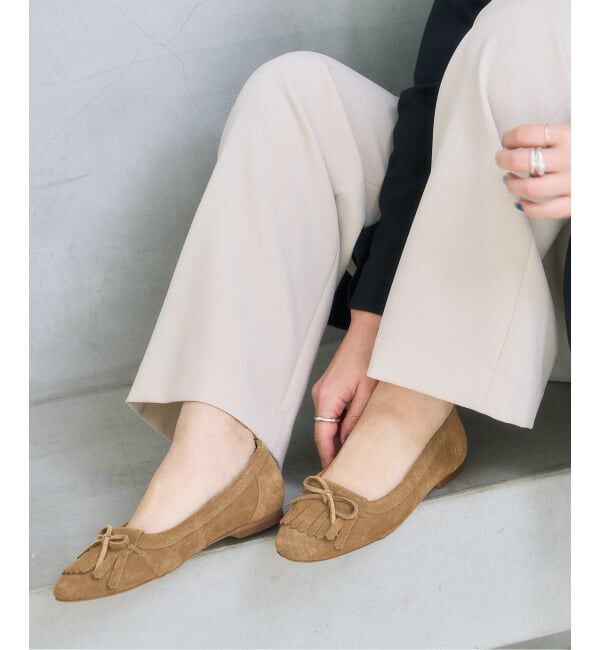  「《追加》レザーキルトタッセルフラット」|その他|