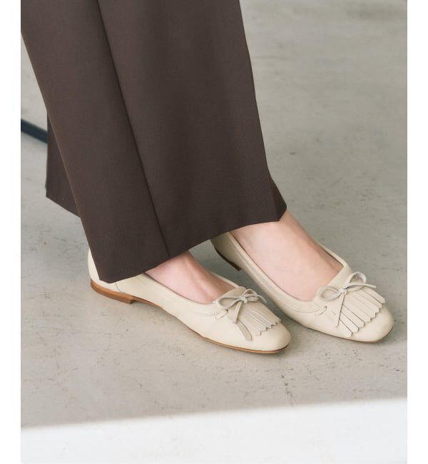  「《追加》レザーキルトタッセルフラット」|その他|