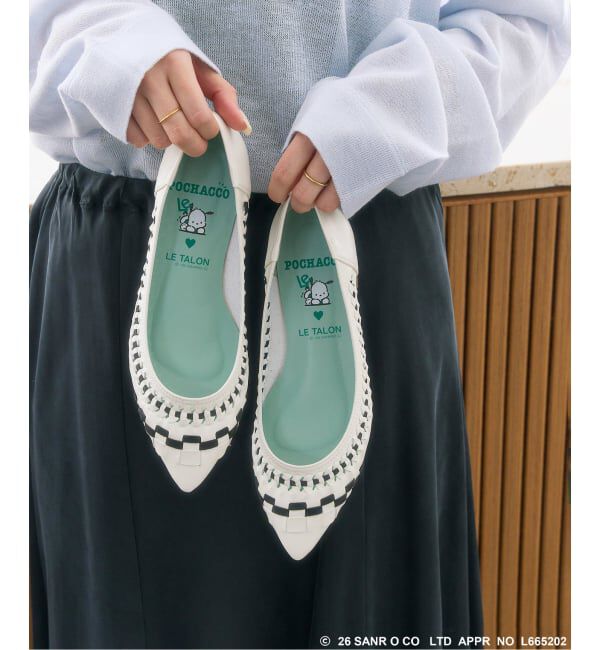  「Sanrio characters&times;LE TALON ポインテッドサシメッシュフラット」|その他|