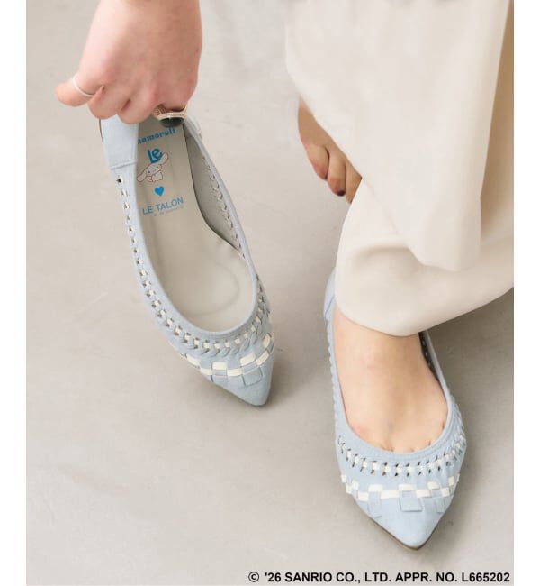  「Sanrio characters&times;LE TALON ポインテッドサシメッシュフラット」|その他|