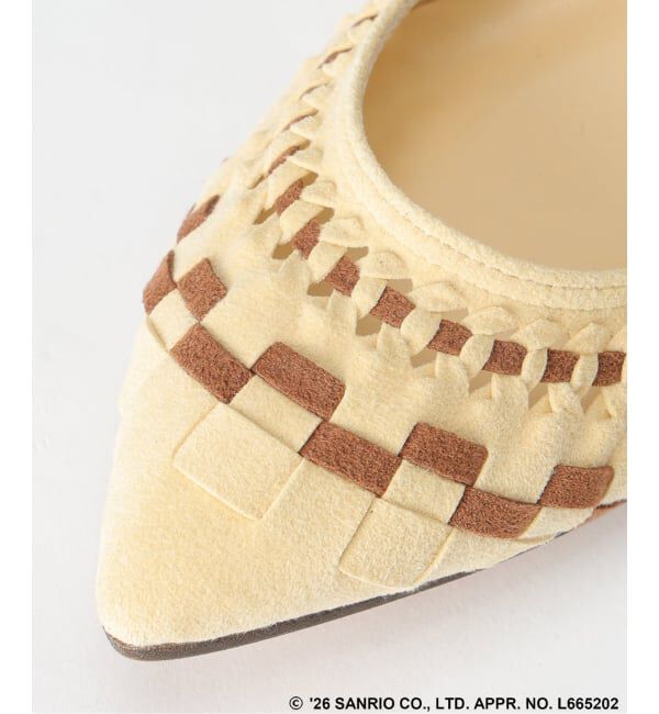  「Sanrio characters&times;LE TALON ポインテッドサシメッシュフラット」|その他|