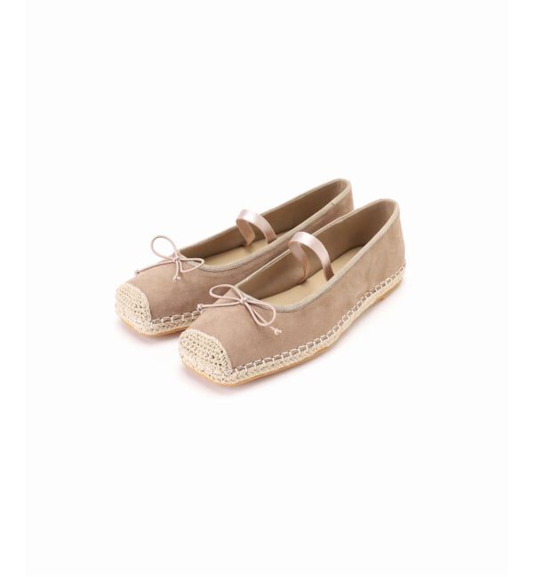  「《追加予約》スクエアエスパドリーユバレエ」|バレエシューズ|