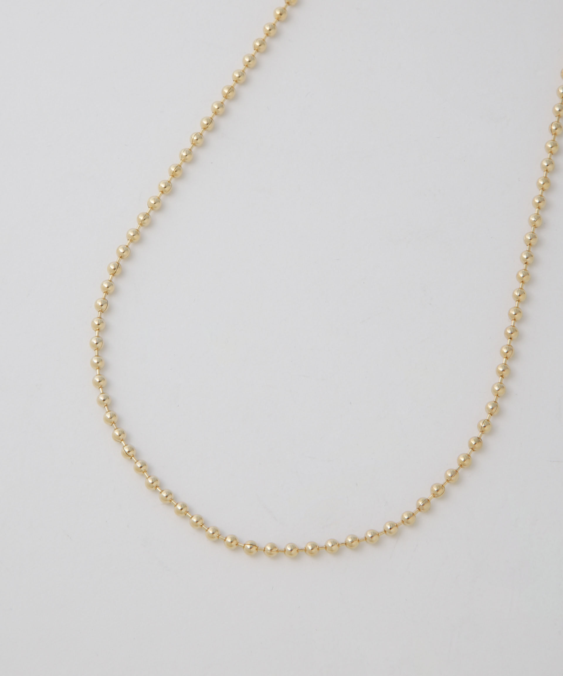 nano･universe「2wayボールチェーンネックレス」|ネックレス|