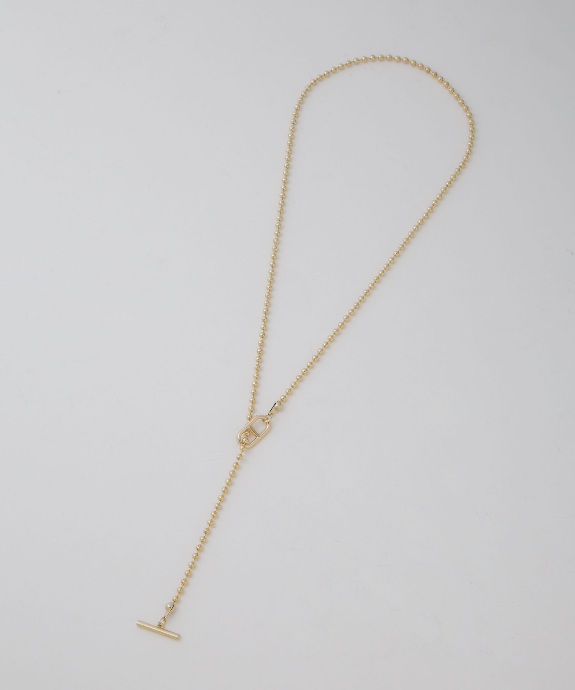 nano･universe「2wayボールチェーンネックレス」|ネックレス|