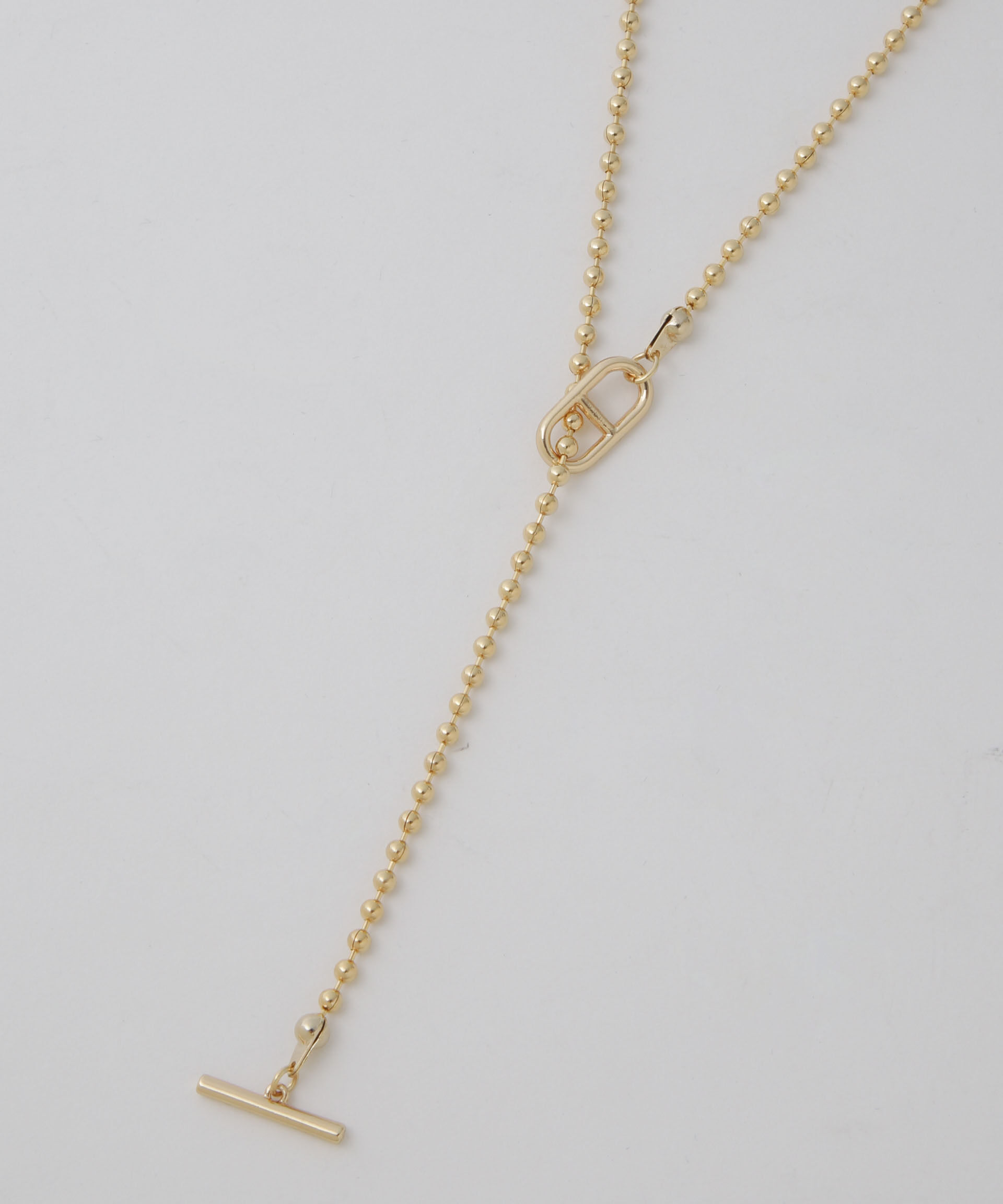 nano･universe「2wayボールチェーンネックレス」|ネックレス|