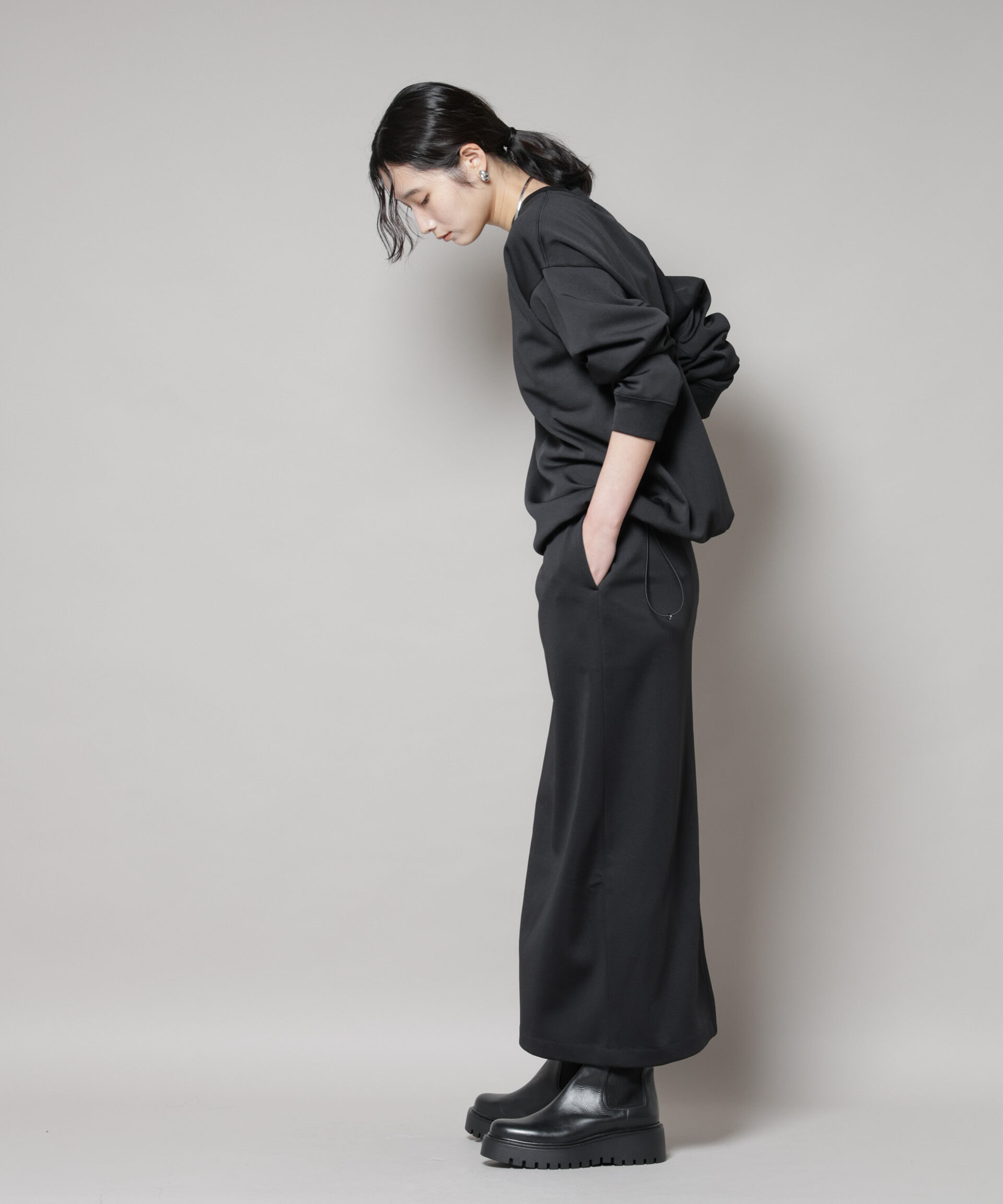 nano･universe「「MC」coveross(R)フリースボンディングスカート(セットアップ可)」|スカート|