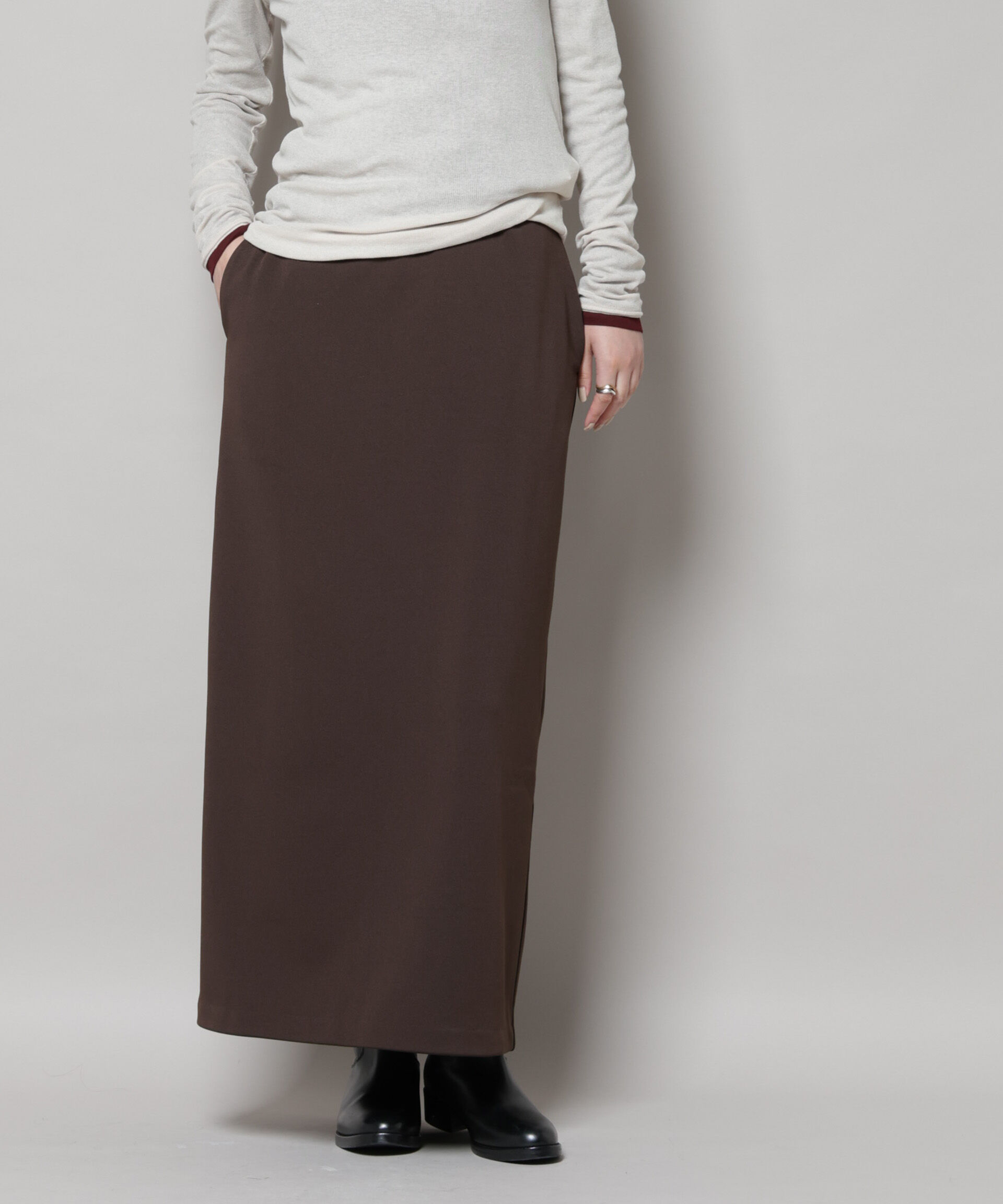 nano･universe「「MC」coveross(R)フリースボンディングスカート(セットアップ可)」|スカート|