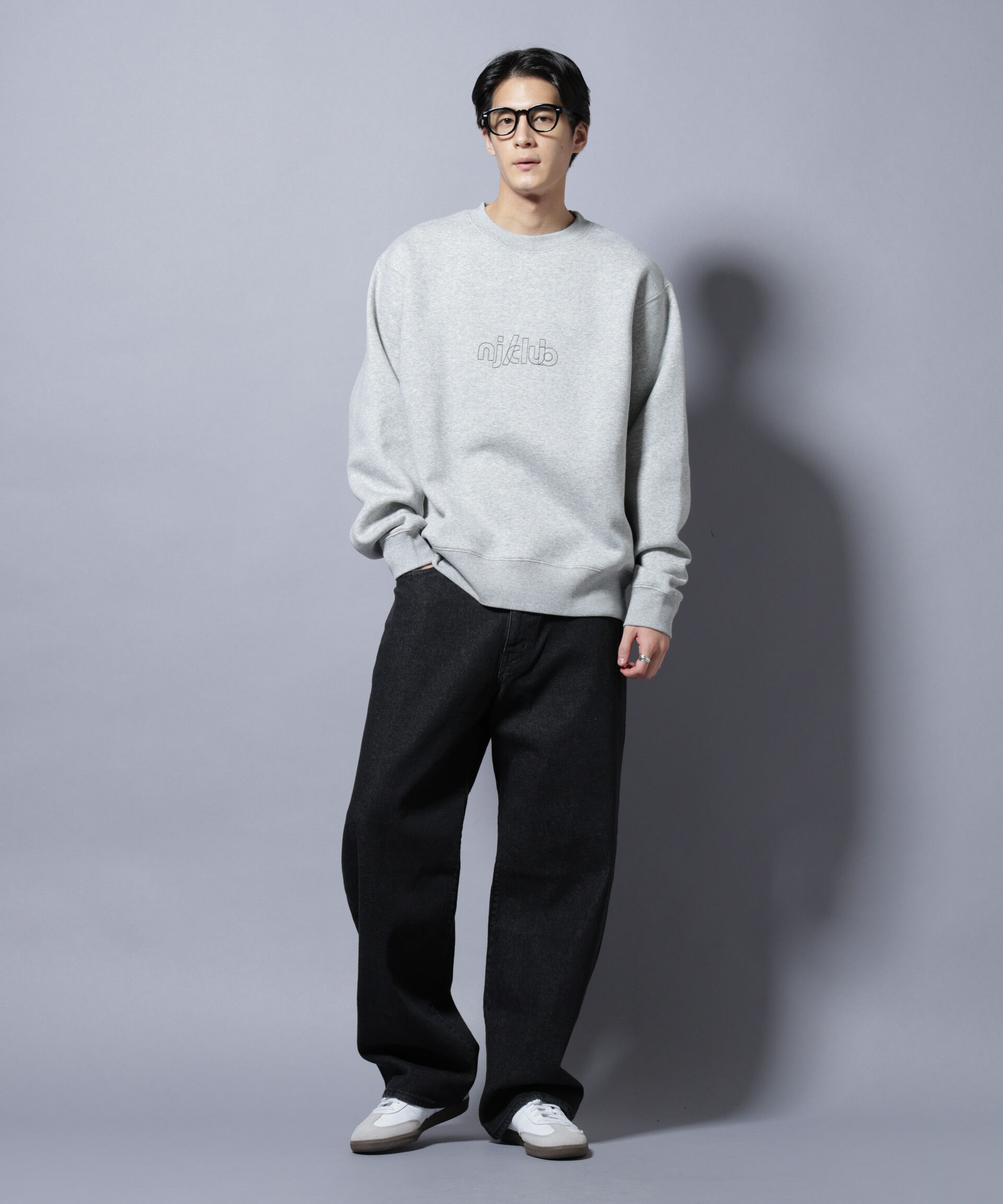 nano･universe「「NJ/CLUB」裏起毛 ジャージークルーネックスウェット」|Tシャツ・カットソー|