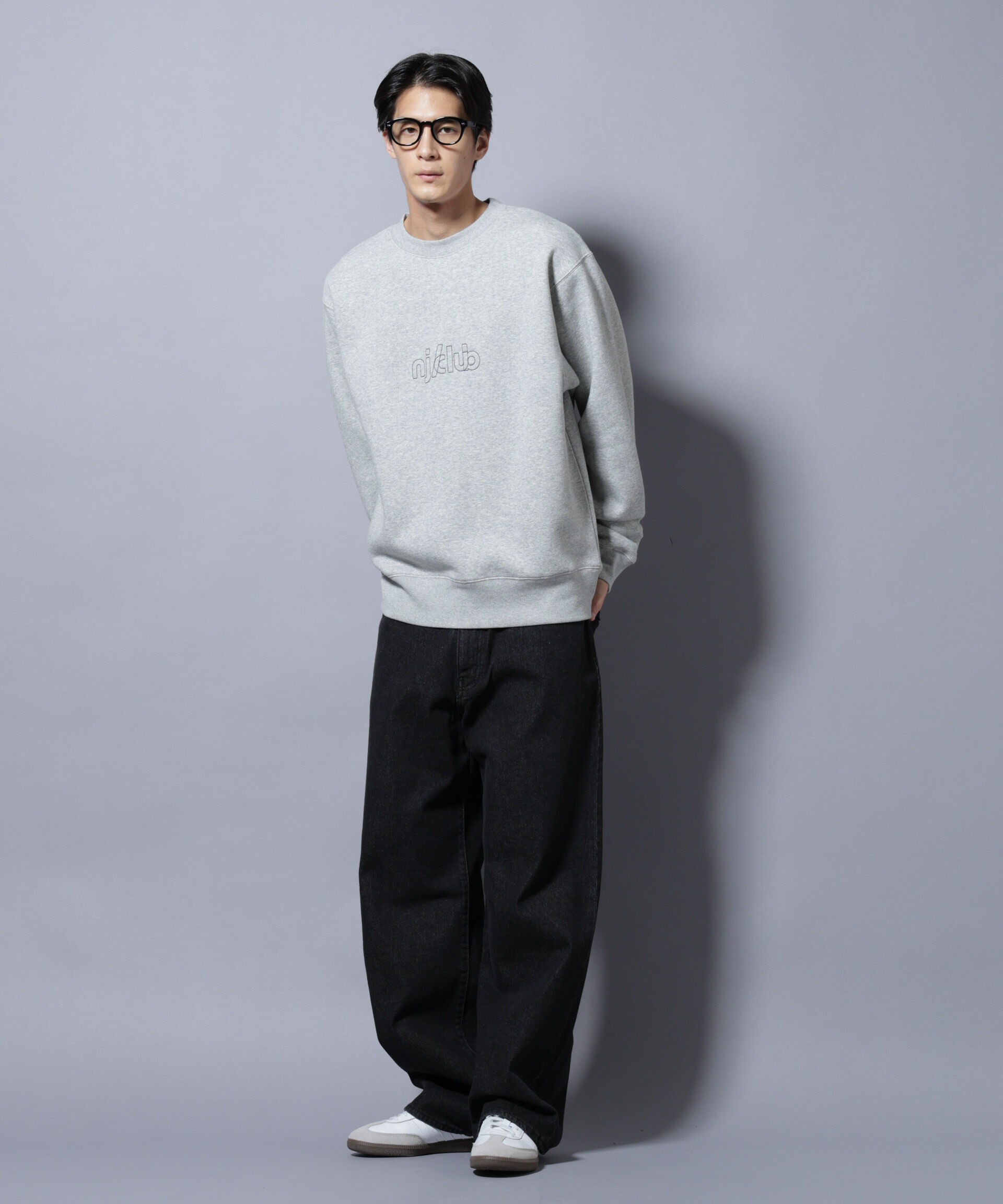 nano･universe「「NJ/CLUB」裏起毛 ジャージークルーネックスウェット」|Tシャツ・カットソー|