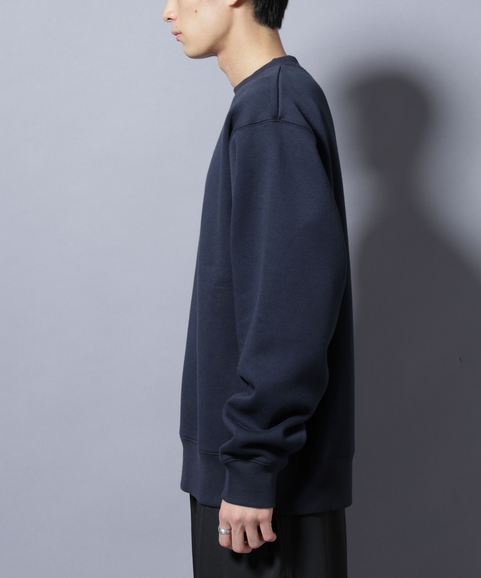 nano･universe「「NJ/CLUB」裏起毛 ジャージークルーネックスウェット」|Tシャツ・カットソー|