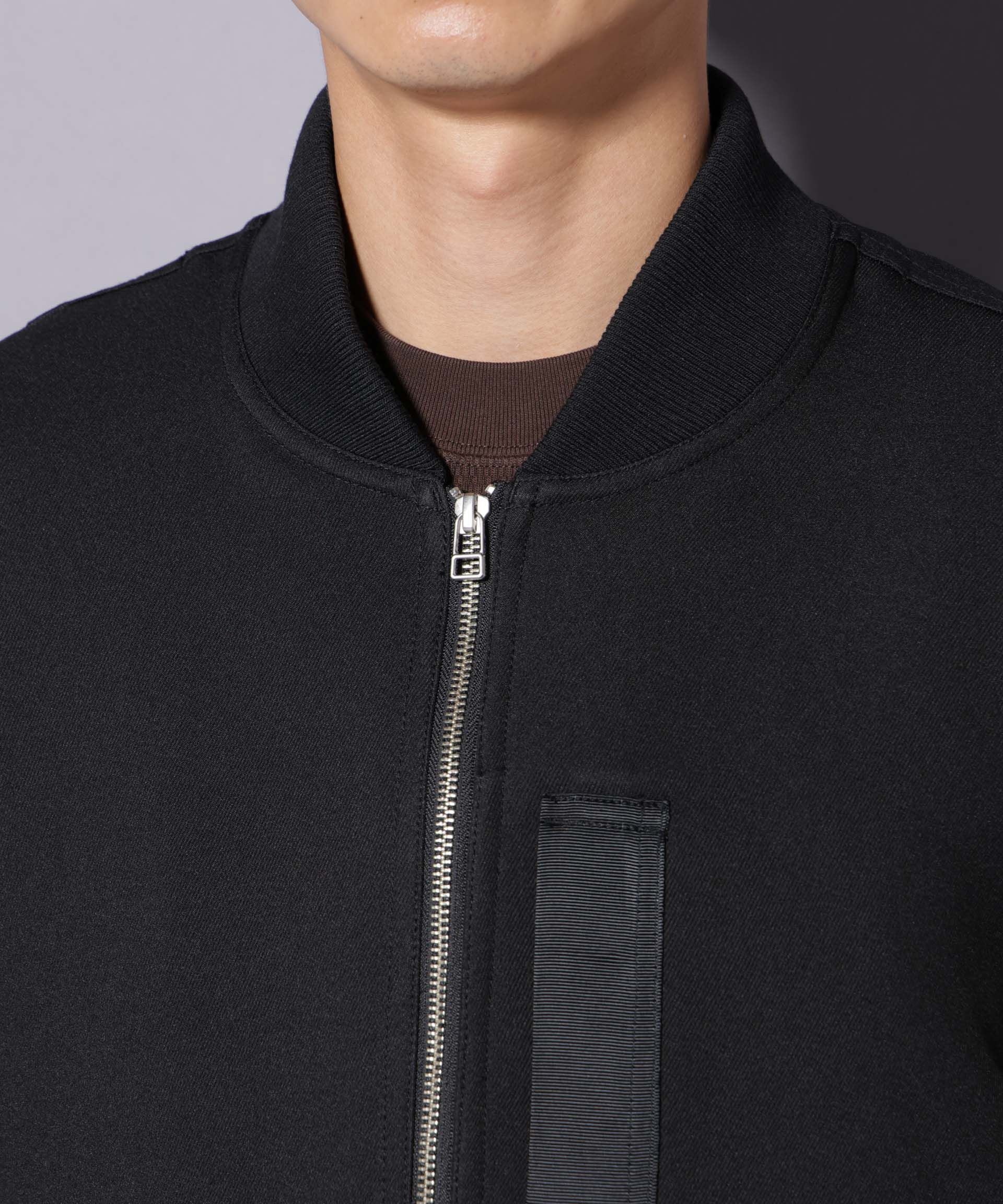 nano･universe「トリプルクロスMA-1」|ブルゾン・スタジャン|