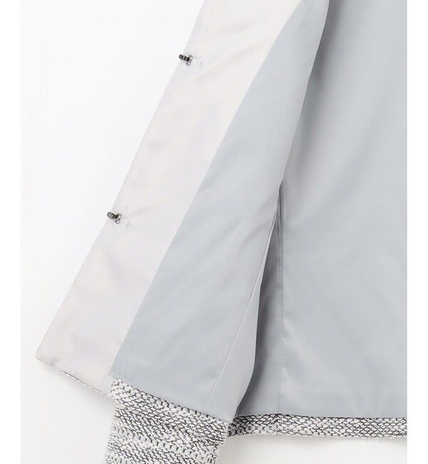 自由区「カラミツイードノーカラー ジャケット」|ノーカラージャケット|