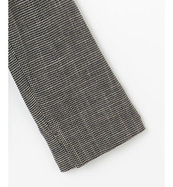 自由区「【洗える】ライトカラミノーカラー ジャケット」|ノーカラージャケット|