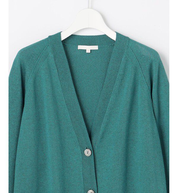 自由区「【アンサンブル対応】ペーパーコットンニット カーディガン」|カーディガン|