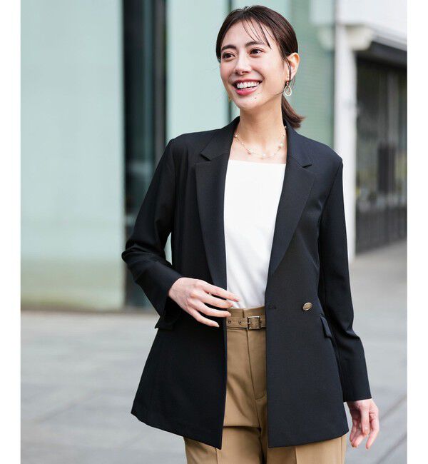 ANY SIS「【BAILA掲載】スマートビューティストレッチテーラード ジャケット」|テーラードジャケット|