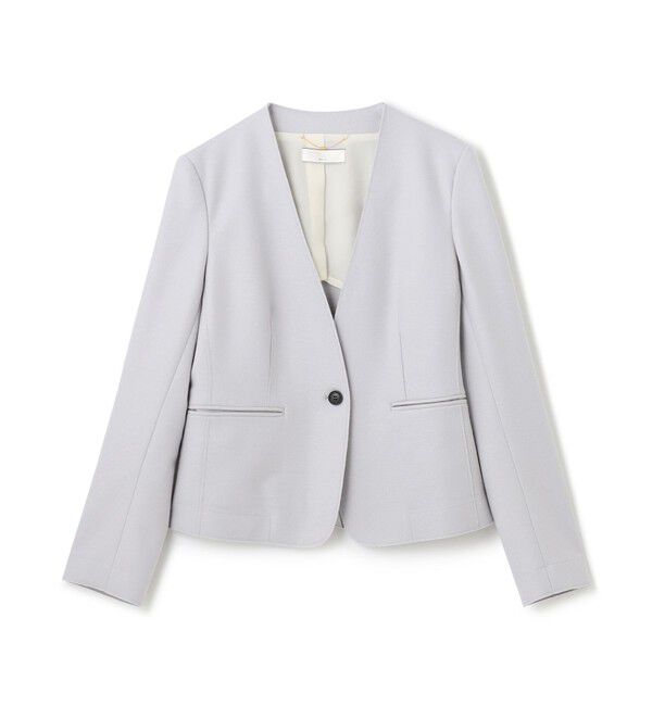 BEIGE,「【L-size】CORBY / ノーカラージャケット」|ノーカラージャケット|