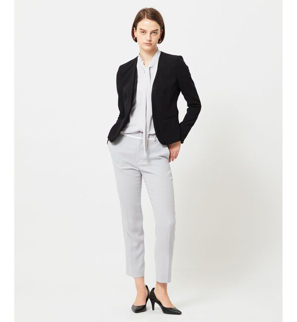 BEIGE,「CINDY / ダブルカラージャケット」|ノーカラージャケット|