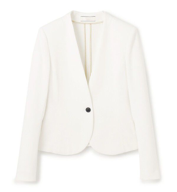 BEIGE,「【L-size・セットアップ対応】LUIZA / ノーカラージャケット」|ノーカラージャケット|