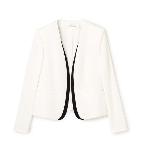 BEIGE,「【Lsize・セットアップ対応】CINDY / ダブルカラージャケット」|ノーカラージャケット|