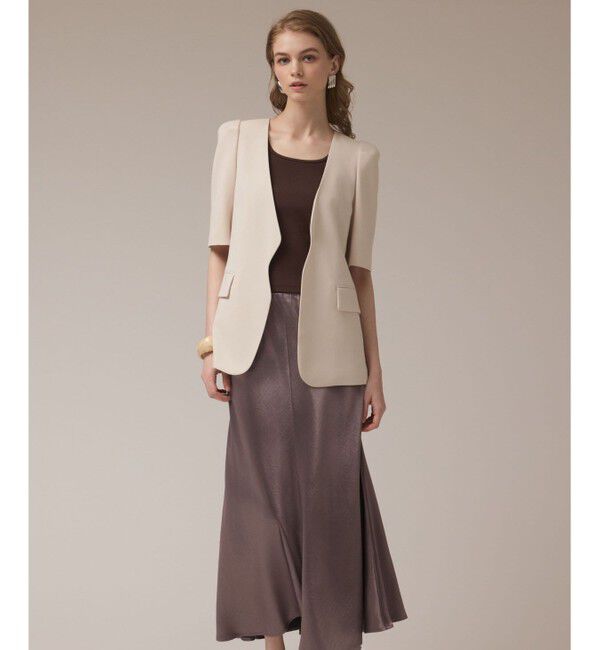 Diagram「パフスリーブジャケット」|ノーカラージャケット|キナリ