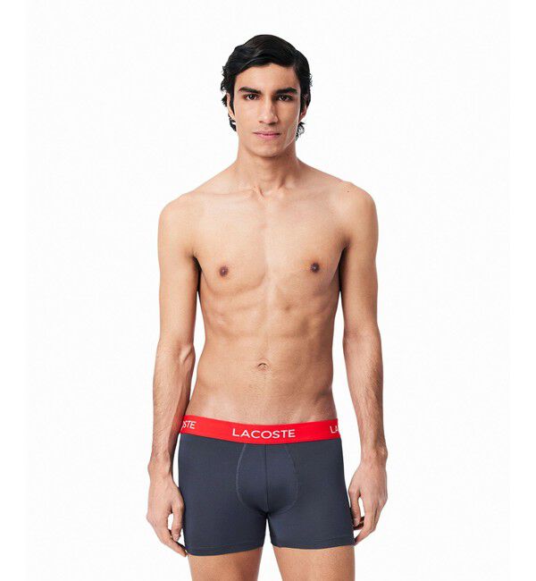 LACOSTE「３パックマイクロファイバートランクボクサーショーツ / ボクサーパンツ」|インナー|