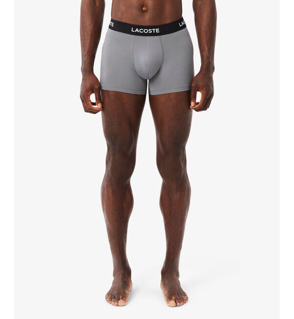 LACOSTE「３パックマイクロファイバーボクサートランクショーツ / 　ボクサーパンツ」|インナー|