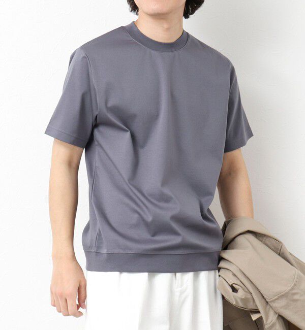 NOLLEY'S goodman「《ビジカジ対応》シルケットスムースドレスTシャツ 25SS」|Tシャツ・カットソー|