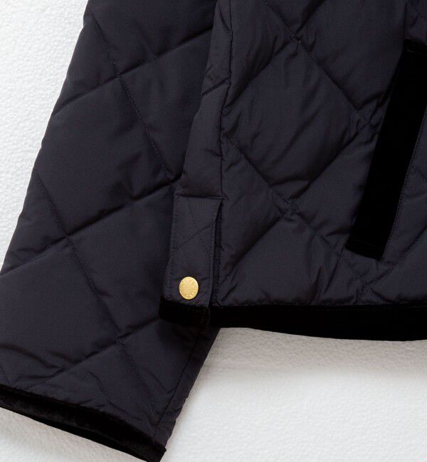 NOLLEY'S「【TAION&times;LIMONTA】別注ベロアパイピングショートダウン」|ダウン|