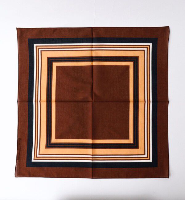 NOLLEY'S goodman「EMME EFFE フレームプリントバンダナスカーフ」|バンダナ・スカーフ|