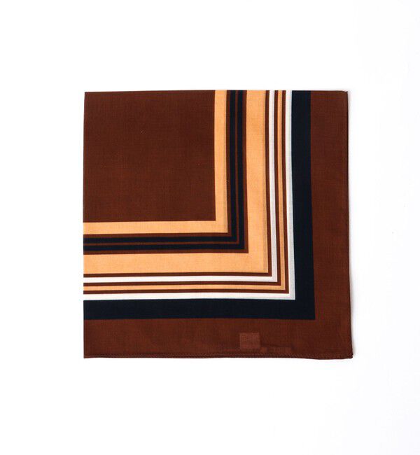 NOLLEY'S goodman「EMME EFFE フレームプリントバンダナスカーフ」|バンダナ・スカーフ|