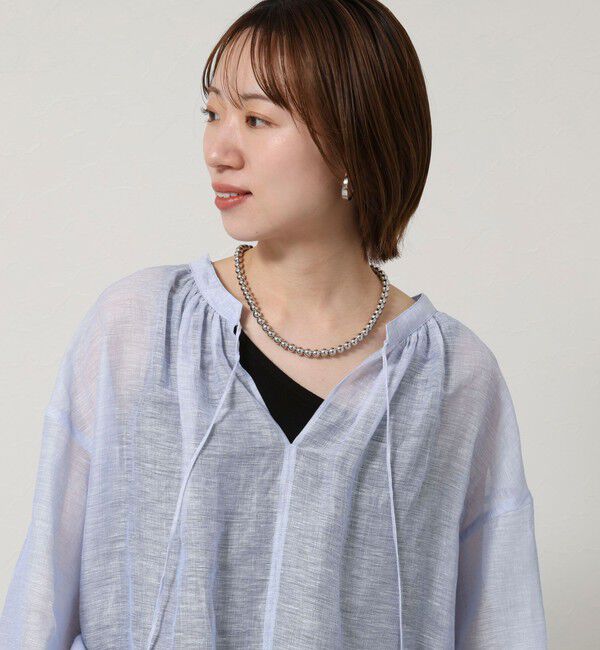 grace grace「【grace grace/グラスグラス】メタボールミディアムネックレス」|ネックレス|