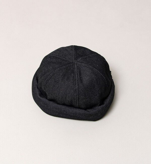 GLOSTER「DENIM /HICKORY ROLL CAP フィッシャーマンキャップ」|キャップ・キャスケット|