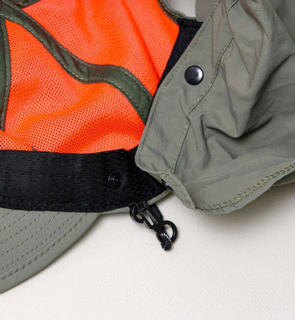 GLOSTER「【シェイド着脱で2WAY】NYLON SHADE CAP」|キャップ・キャスケット|
