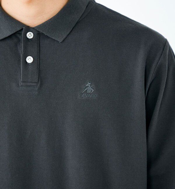 GLOSTER「【GEVACO/ゲバコ】ロングスリーブ ポロシャツ」|ポロシャツ|