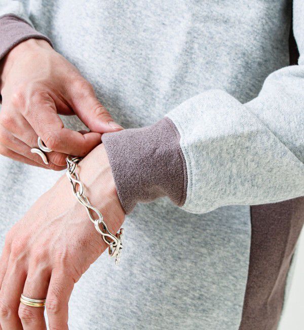 GLOSTER「【一枚でサマになる】ブークレ配色ラインプルオーバー」|Tシャツ・カットソー|