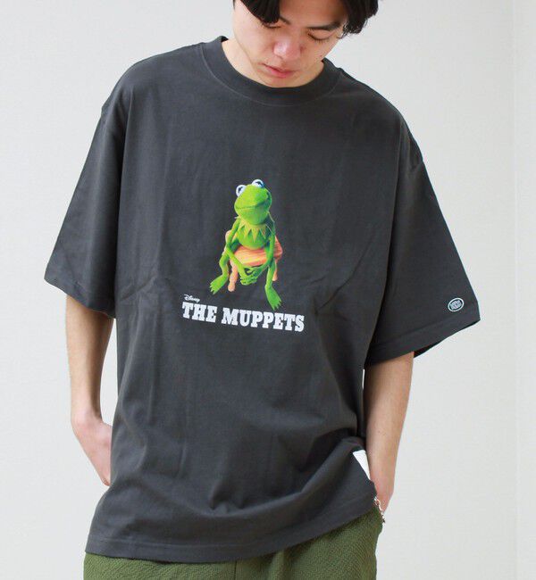 GLOSTER「【DISCUS】THE MUPPETS プリントTシャツ」|Tシャツ・カットソー|ブラック系その他2